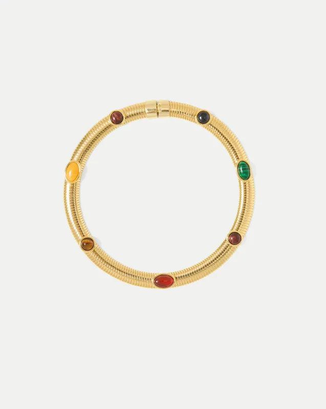 Embellished Tubogas Collar Necklace sold by Veronica Beard