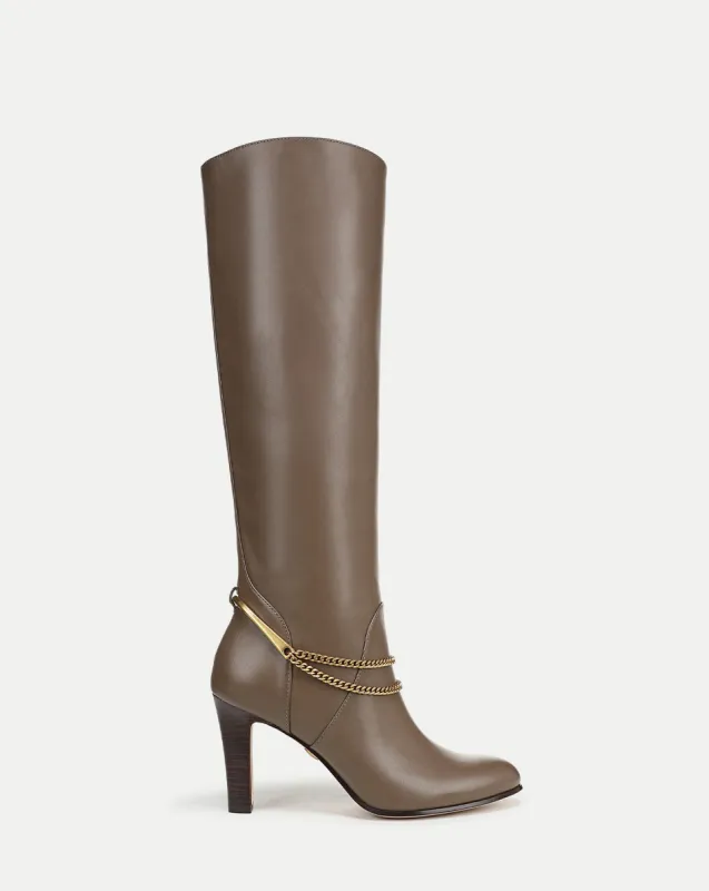 Tarian Tall Chain Boot sold by Veronica Beard