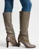 Tarian Tall Chain Boot sold by Veronica Beard