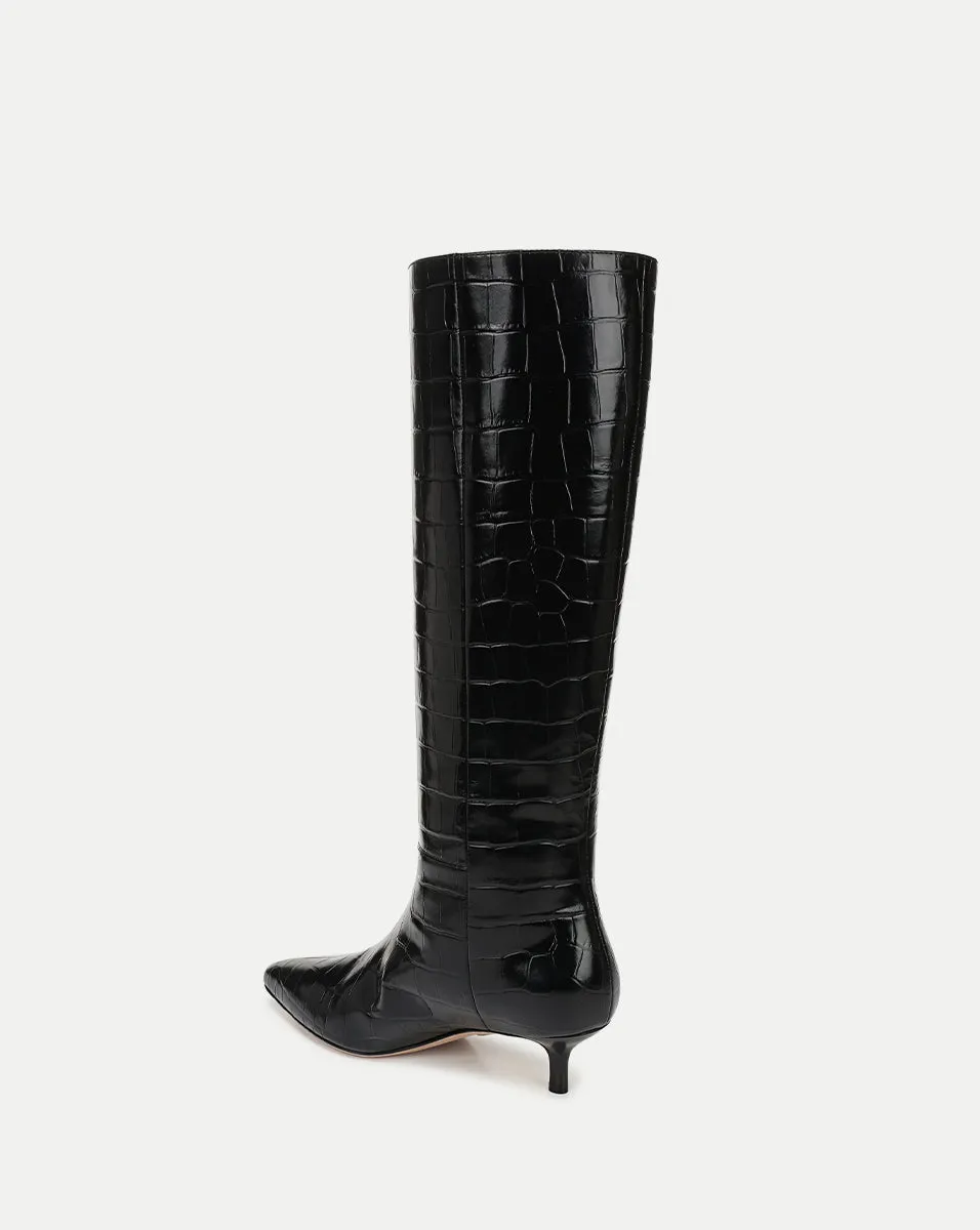 Lisa Kitten-Heel Boot sold by Veronica Beard product image thumbnail 4