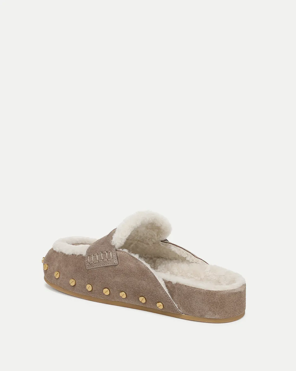 Fenix Shearling Mule sold by Veronica Beard product image thumbnail 4