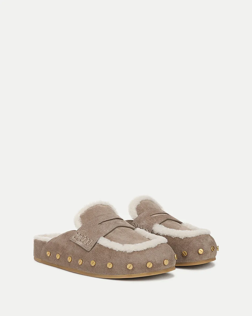 Fenix Shearling Mule sold by Veronica Beard product image thumbnail 2