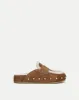 Fenix Shearling Mule sold by Veronica Beard