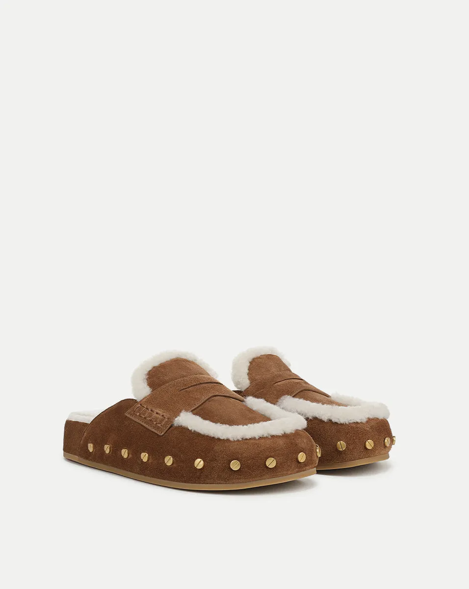 Fenix Shearling Mule sold by Veronica Beard product image thumbnail 2