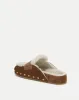 Fenix Shearling Mule sold by Veronica Beard