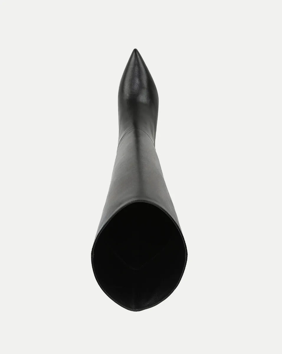 Lisa Kitten-Heel Boot | Wide-Calf sold by Veronica Beard product image thumbnail 3