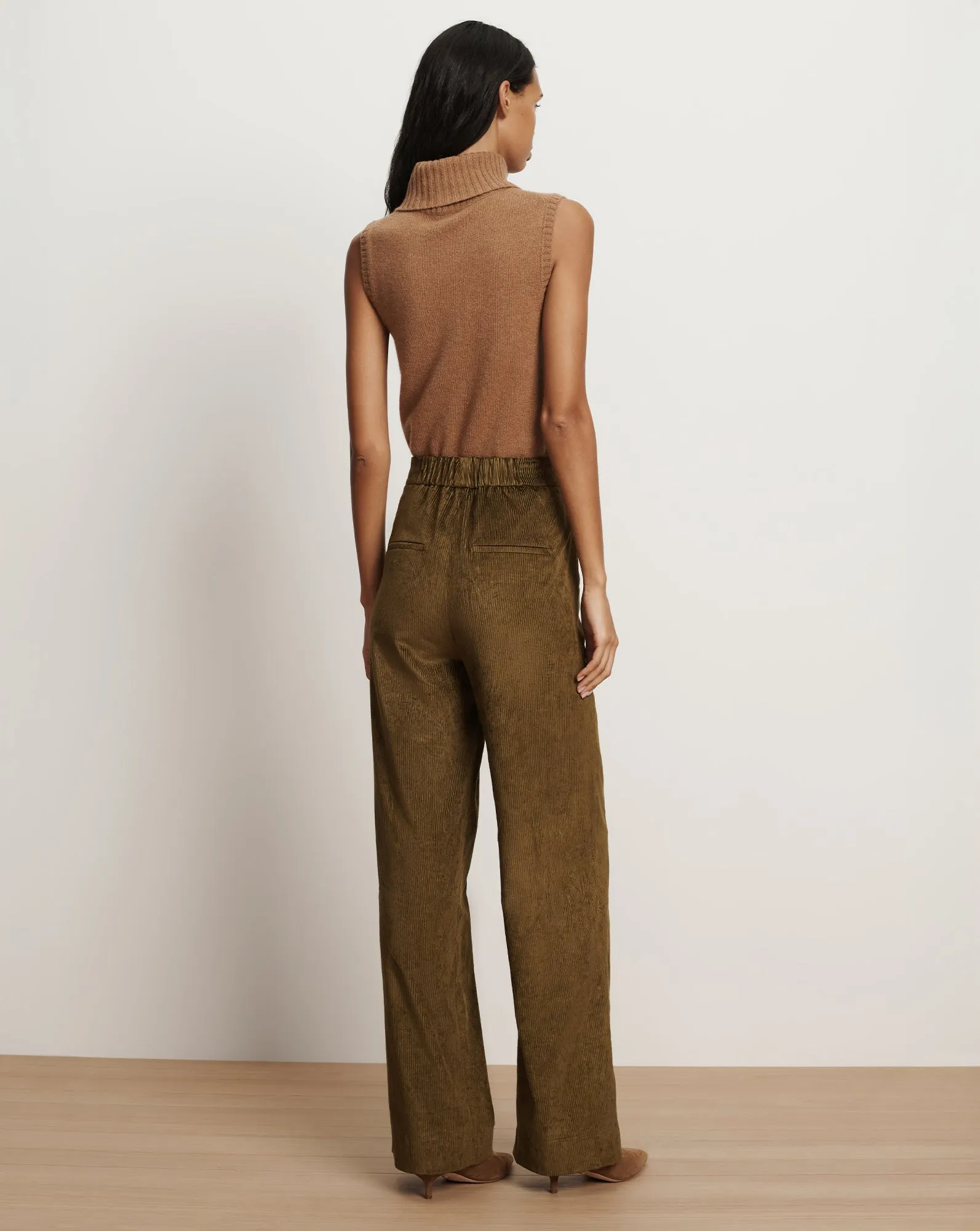 Grigore Corduroy Wide-Leg Pant sold by Veronica Beard product image thumbnail 3