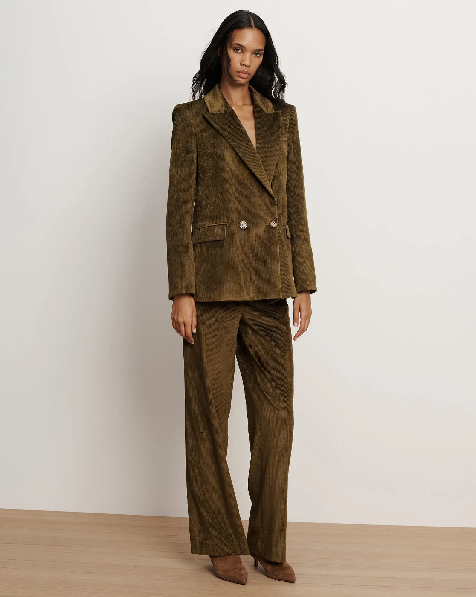 Sevyn Corduroy Dickey Jacket sold by Veronica Beard product image thumbnail 4