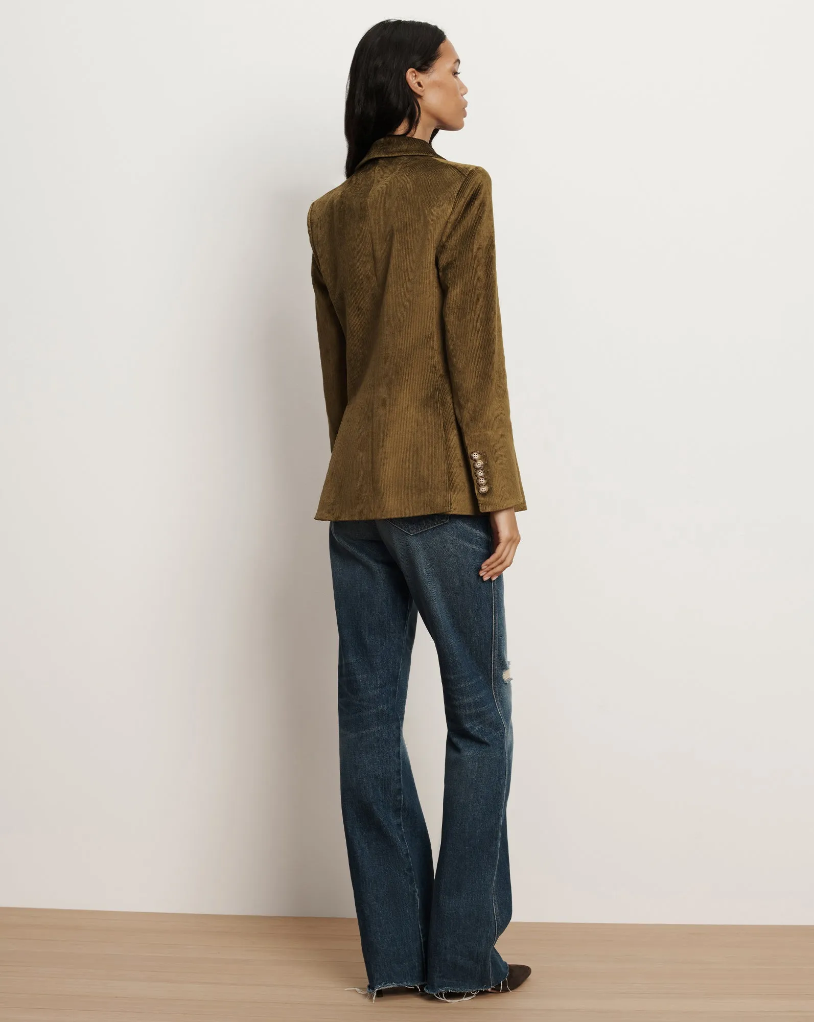 Sevyn Corduroy Dickey Jacket sold by Veronica Beard product image thumbnail 3