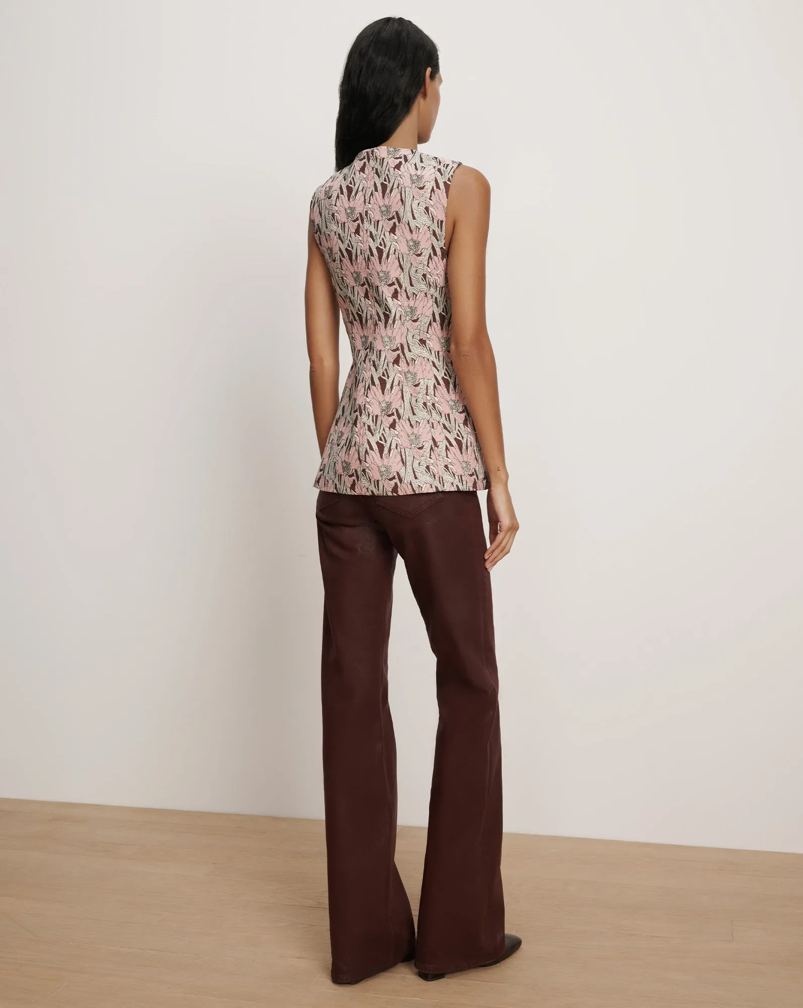 Jessup Floral Vest sold by Veronica Beard product image thumbnail 4
