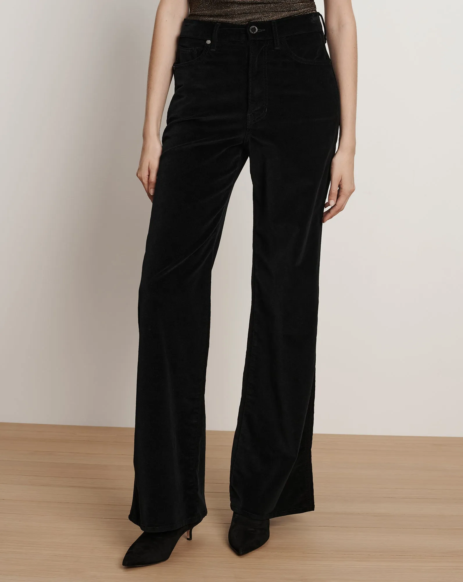 Taylor Velvet Wide-Leg Pant sold by Veronica Beard product image thumbnail 2