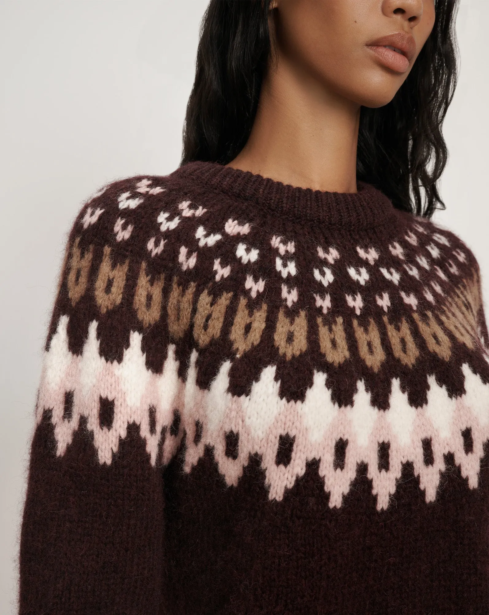 Anne Fair Isle Sweater sold by Veronica Beard product image thumbnail 5