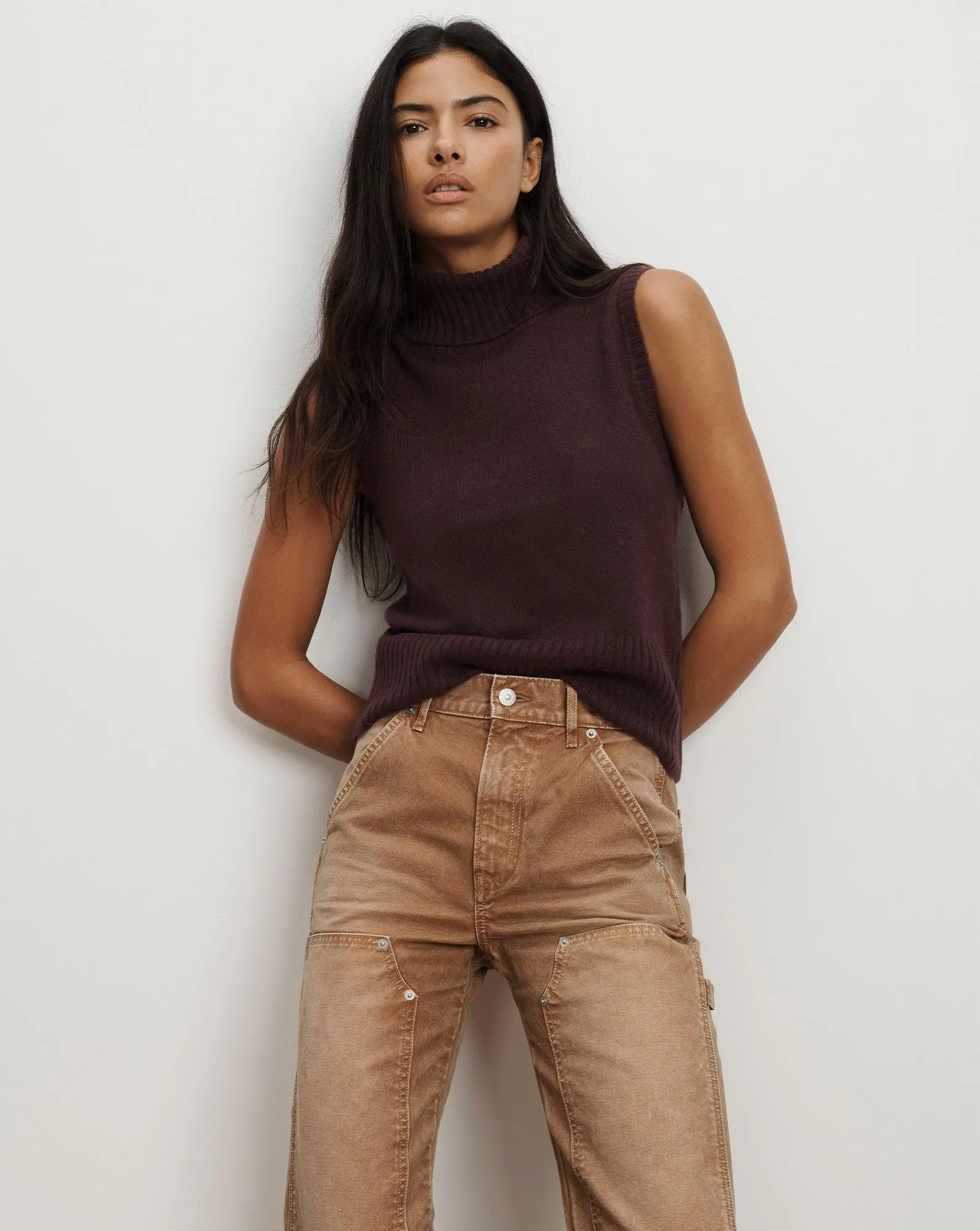 Mazzy Cashmere Sweater sold by Veronica Beard