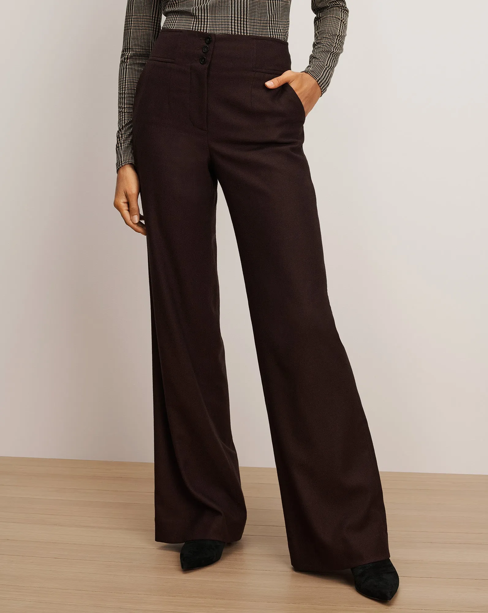 Giovanna Wide-Leg Pant sold by Veronica Beard product image thumbnail 2