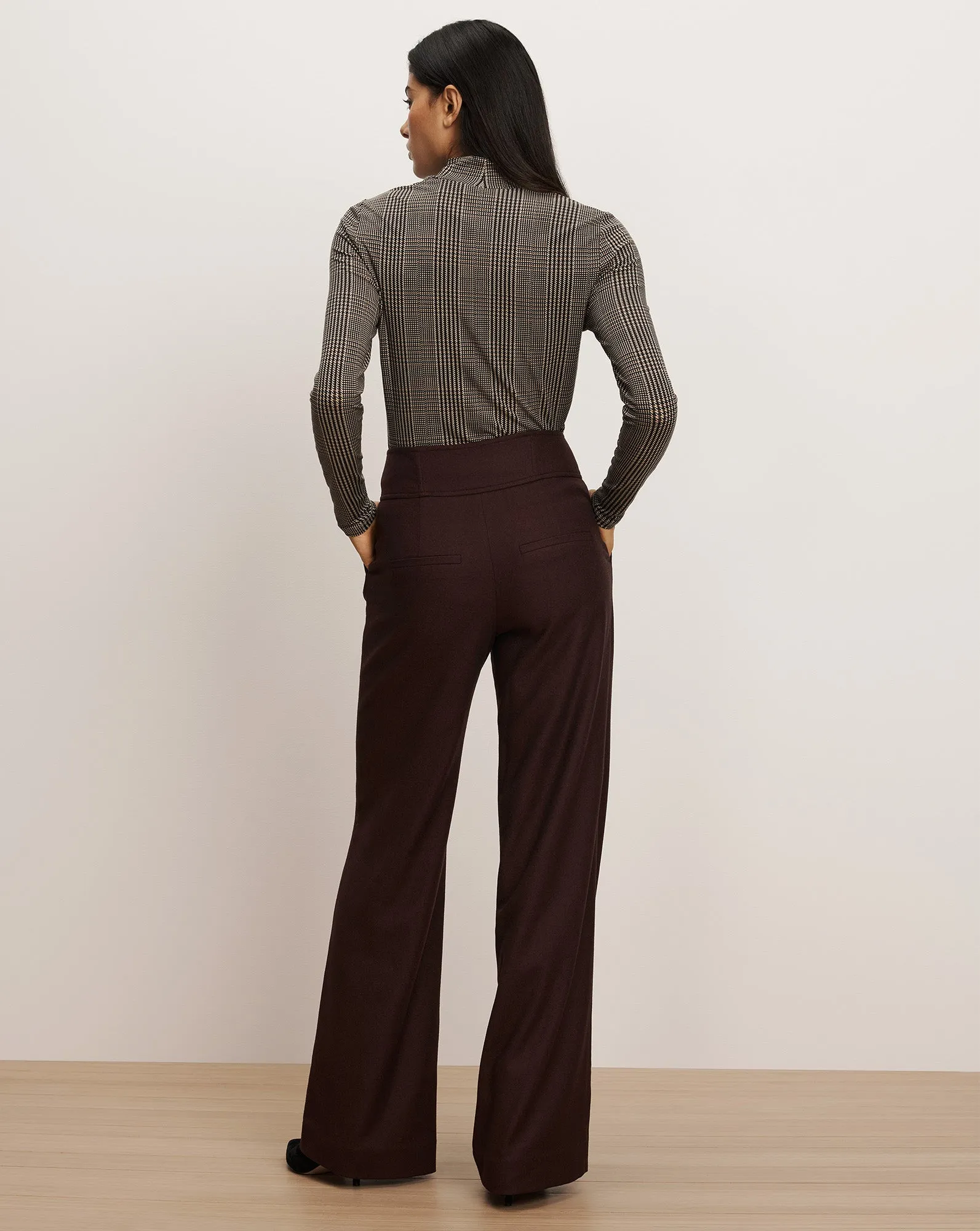 Giovanna Wide-Leg Pant sold by Veronica Beard product image thumbnail 5
