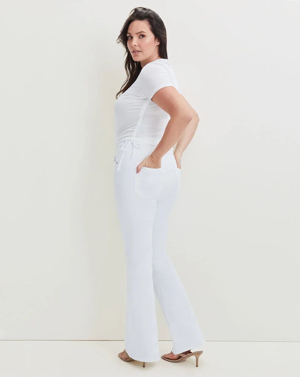 Beverly Skinny-Flare Jean | Extended OLD sold by Veronica Beard product image thumbnail 3