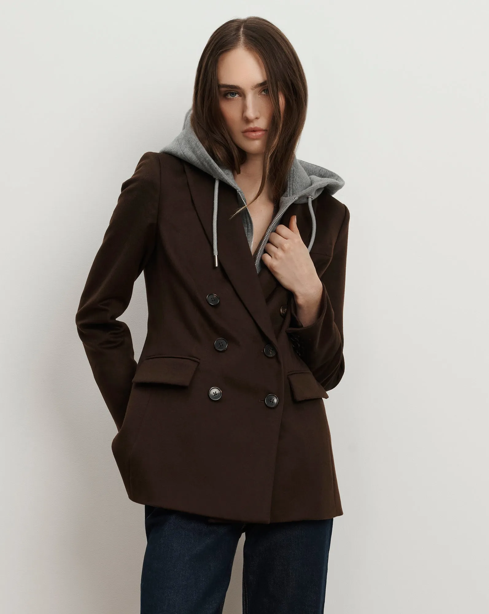 Ellette Cashmere Dickey Jacket sold by Veronica Beard