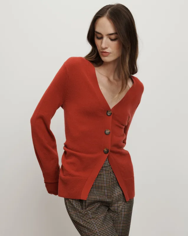 Lamotte Cashmere Cardigan sold by Veronica Beard