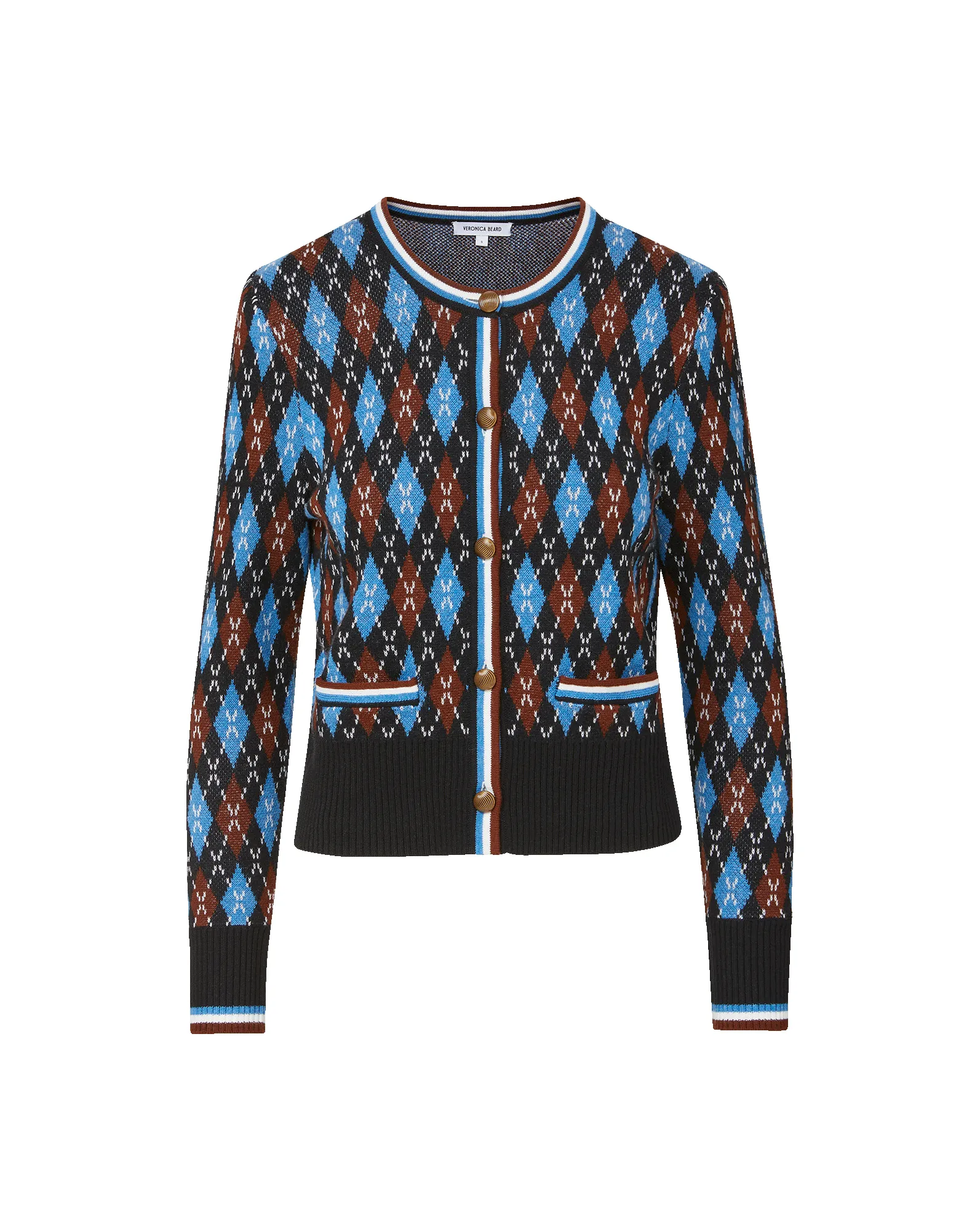 Sylvane Argyle Cardigan sold by Veronica Beard product image thumbnail 5