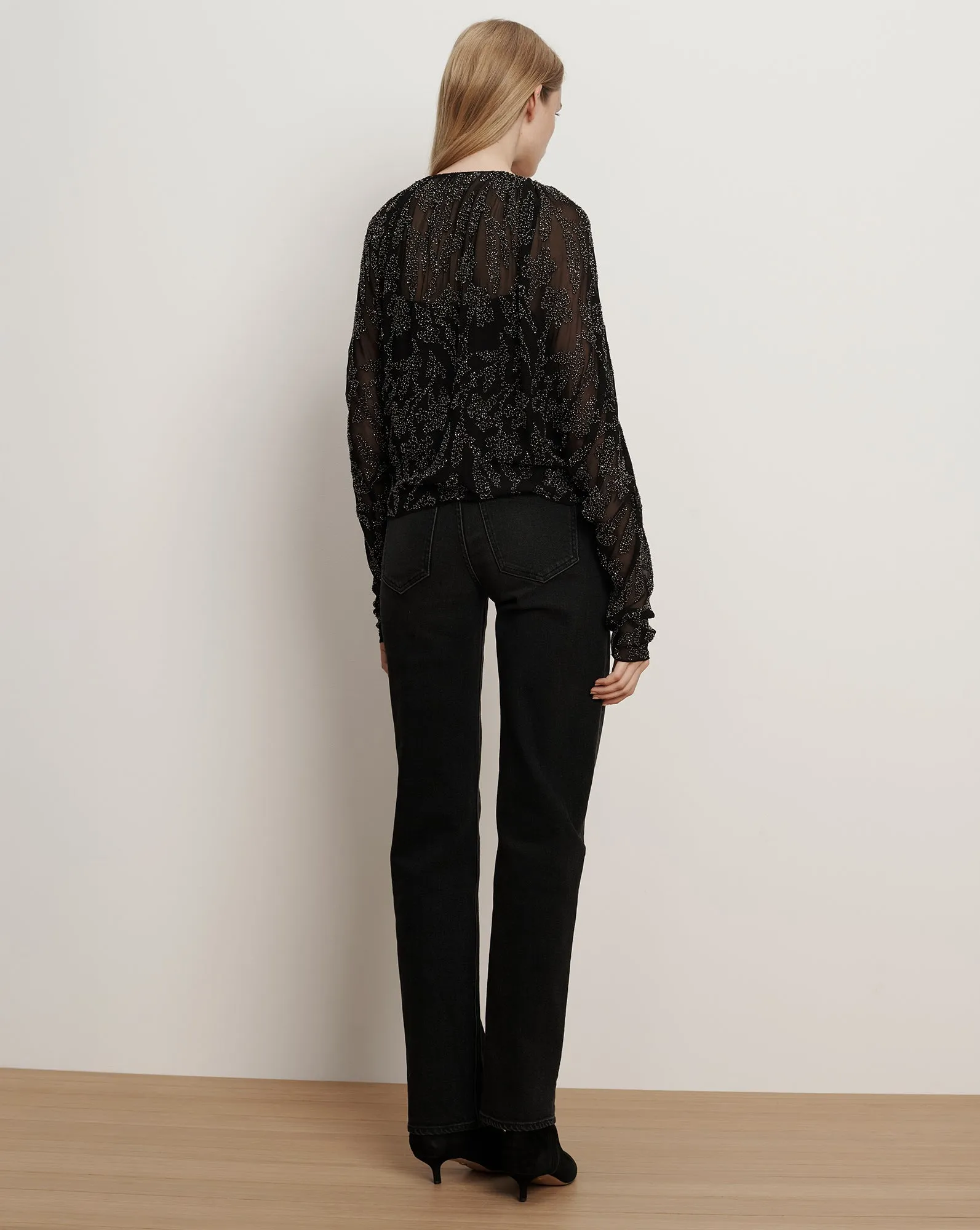 Marlena Beaded Blouse sold by Veronica Beard product image thumbnail 4