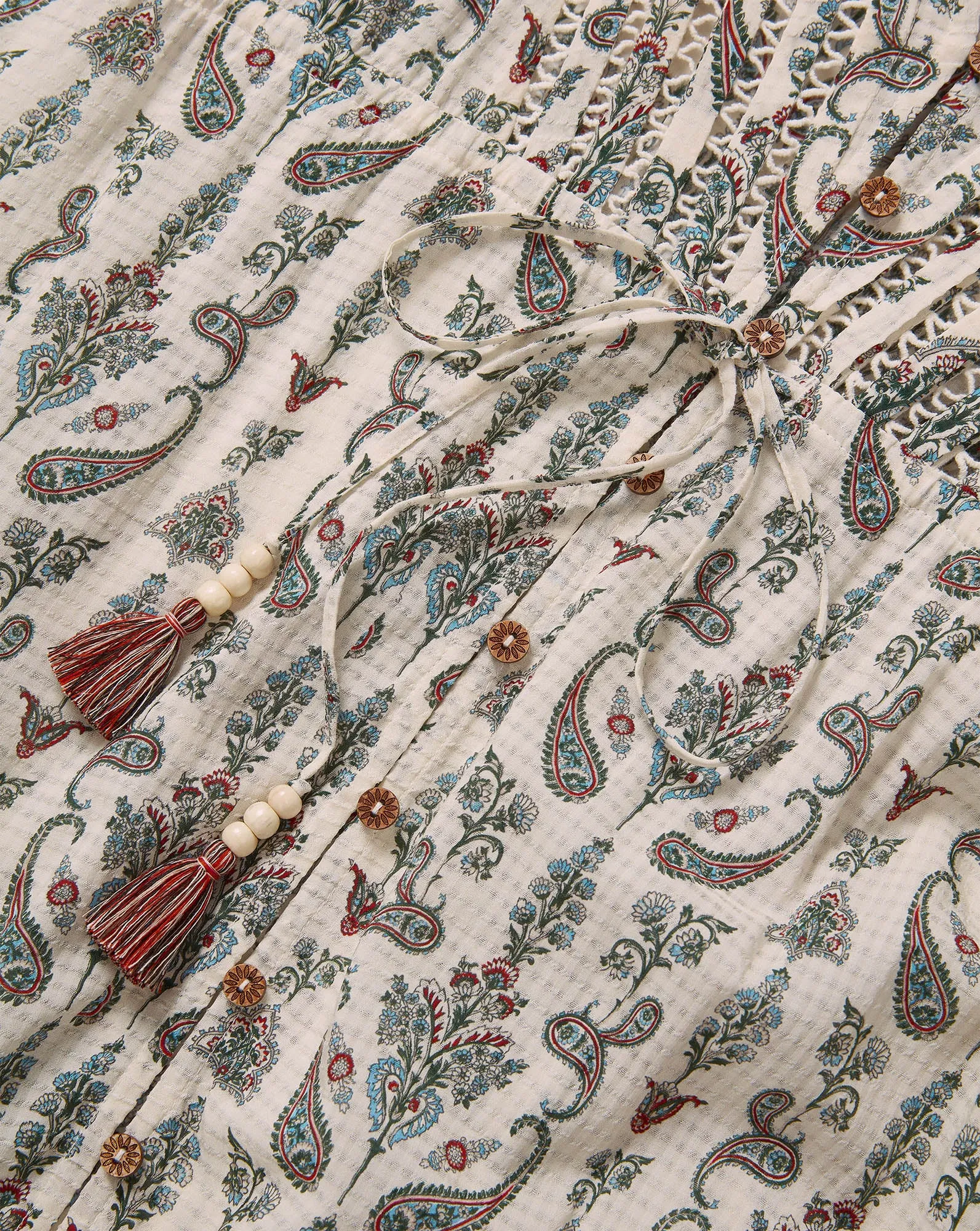 Vani Paisley Midi Dress sold by Veronica Beard product image thumbnail 4