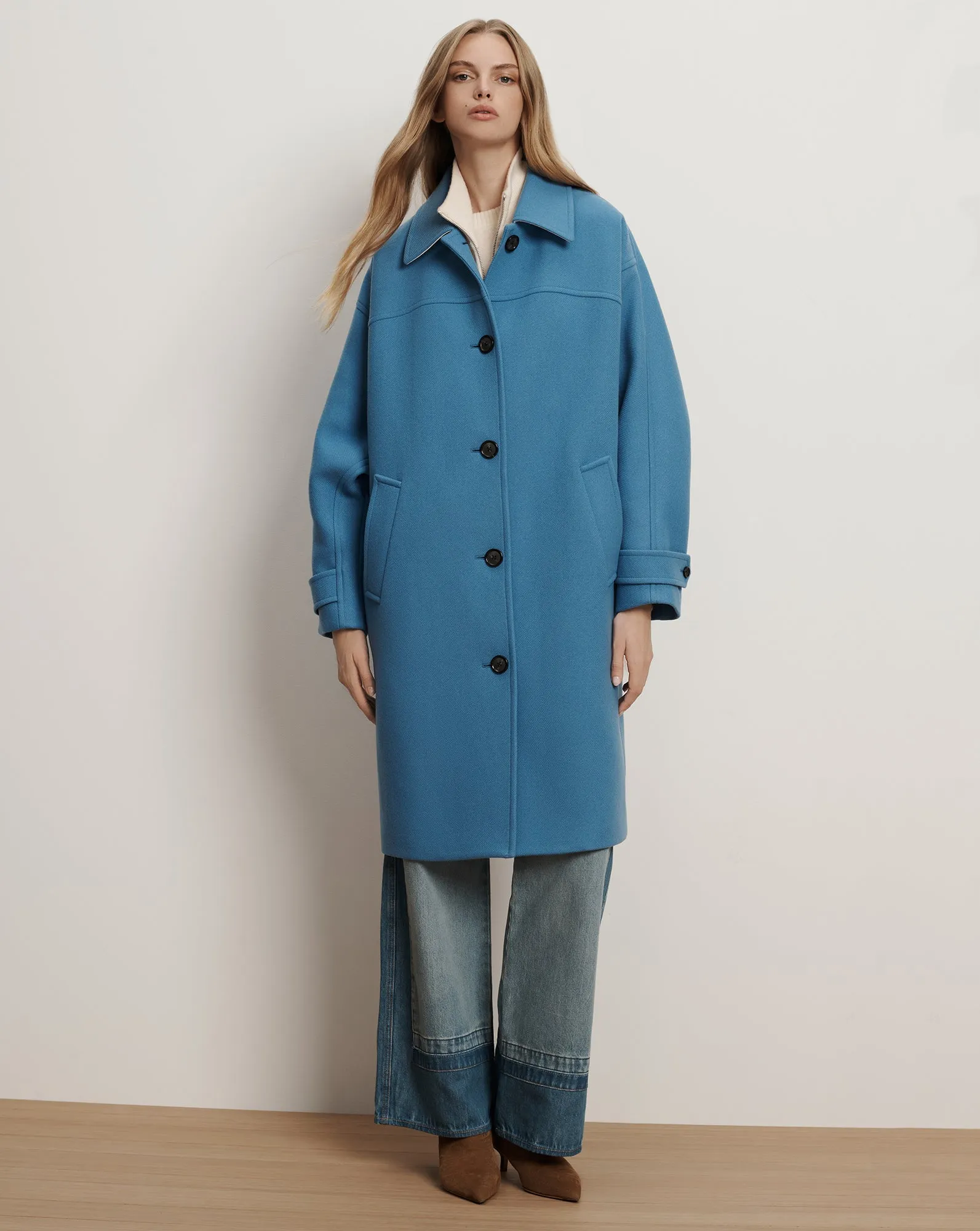 Laurent Cocoon Dickey Coat sold by Veronica Beard product image thumbnail 5