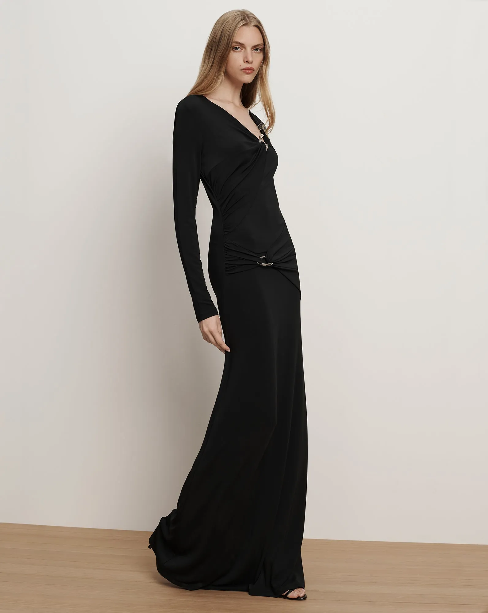 Viela O-Ring Maxi Dress sold by Veronica Beard product image thumbnail 2