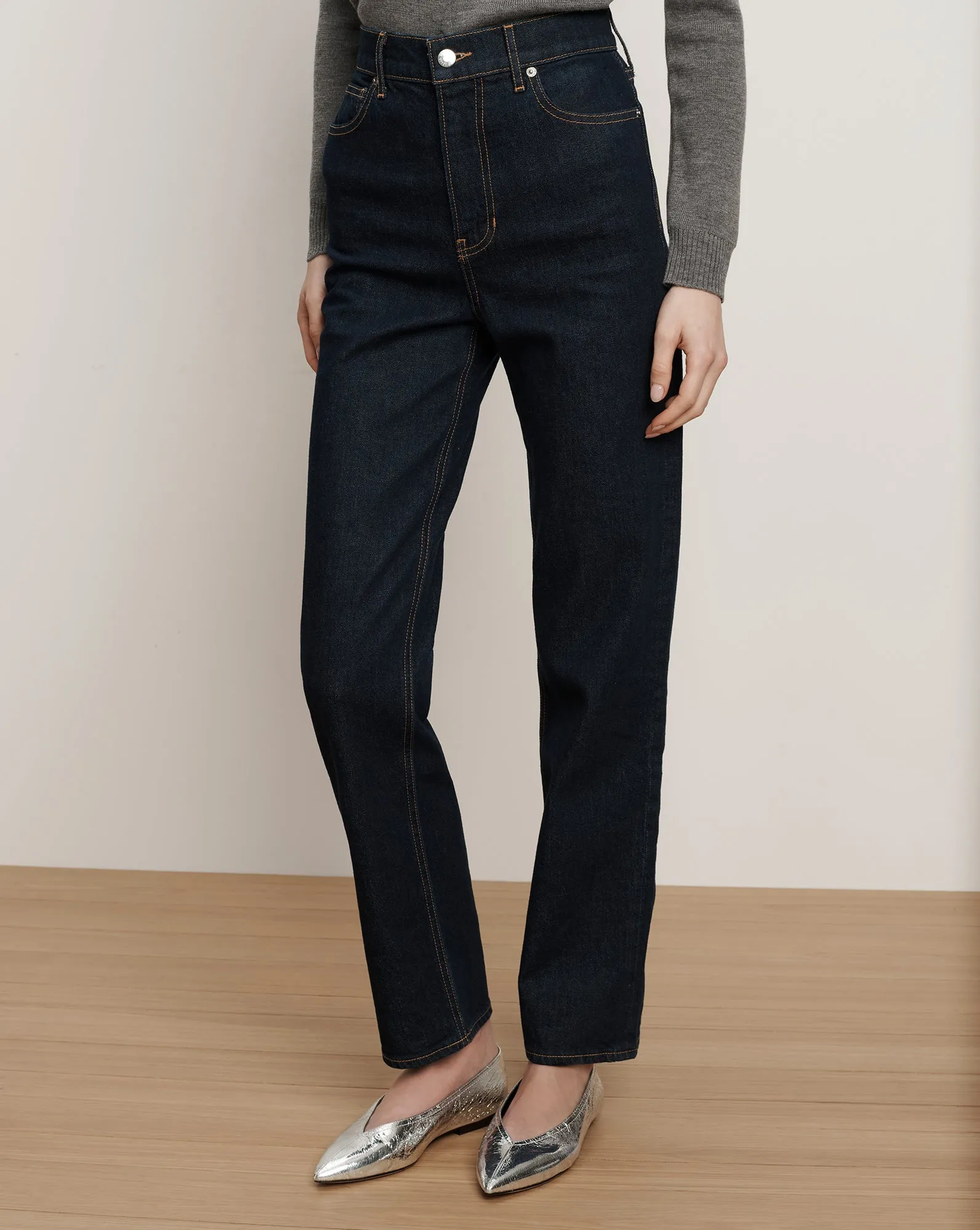Leah Straight-Leg Jean sold by Veronica Beard product image thumbnail 2