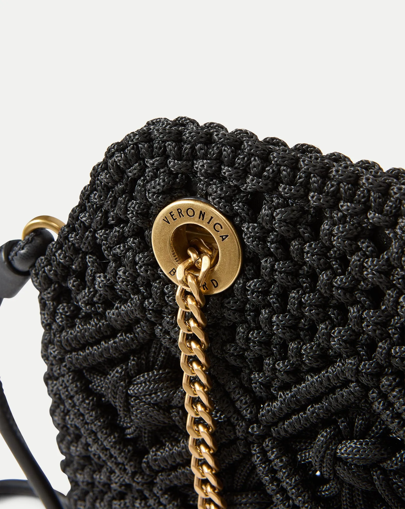 Small Veronica Beard Macramé Slouch Bag sold by Veronica Beard product image thumbnail 3