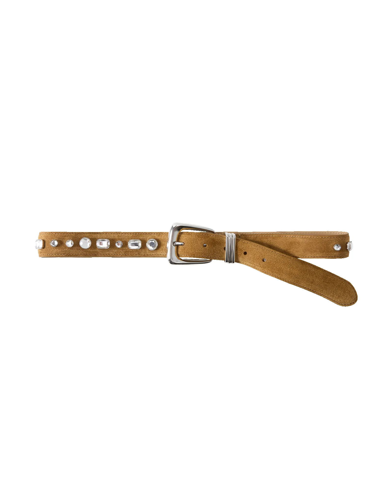 Arch Suede Embellished Belt sold by Veronica Beard product image thumbnail 5