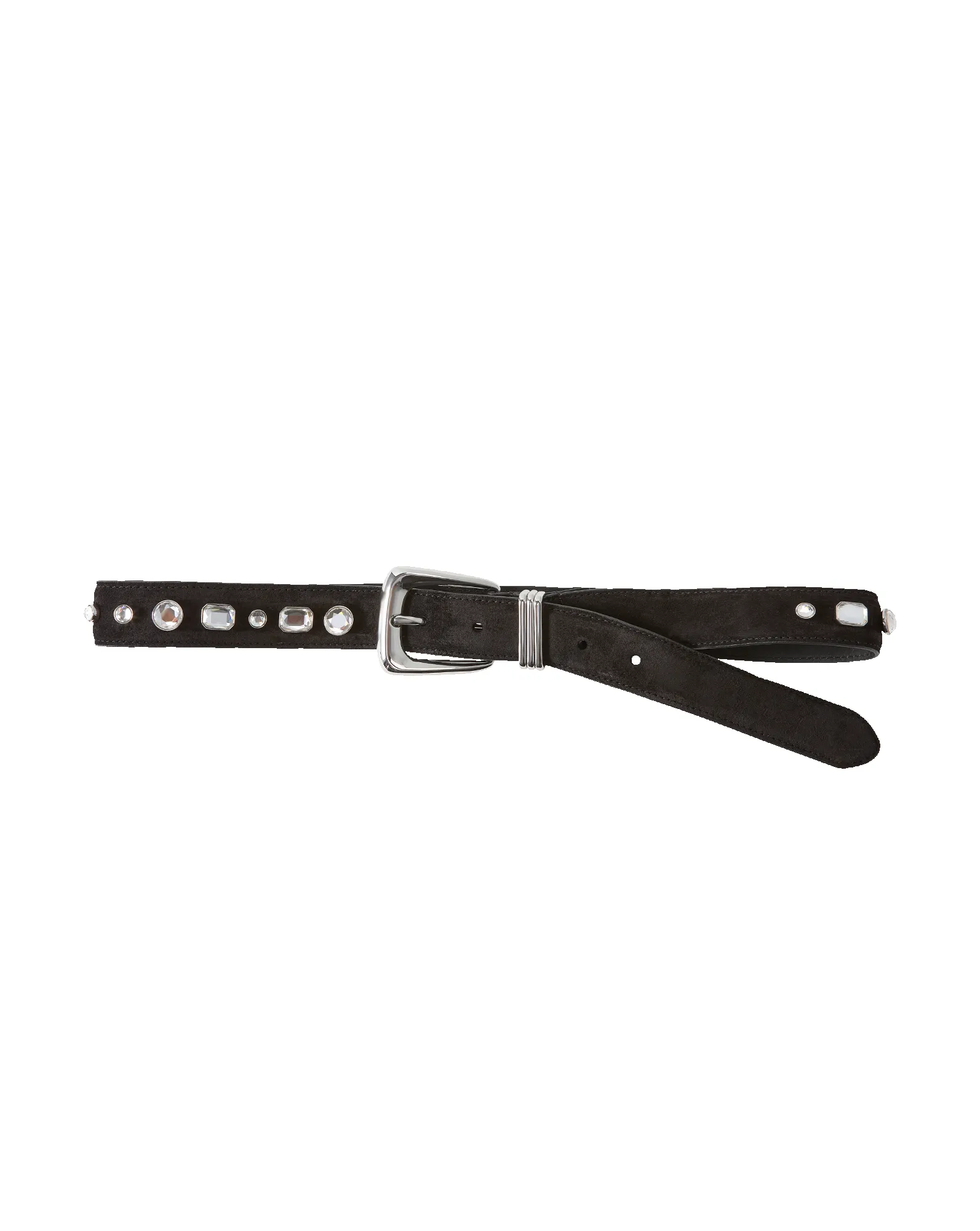 Arch Suede Embellished Belt sold by Veronica Beard product image thumbnail 5