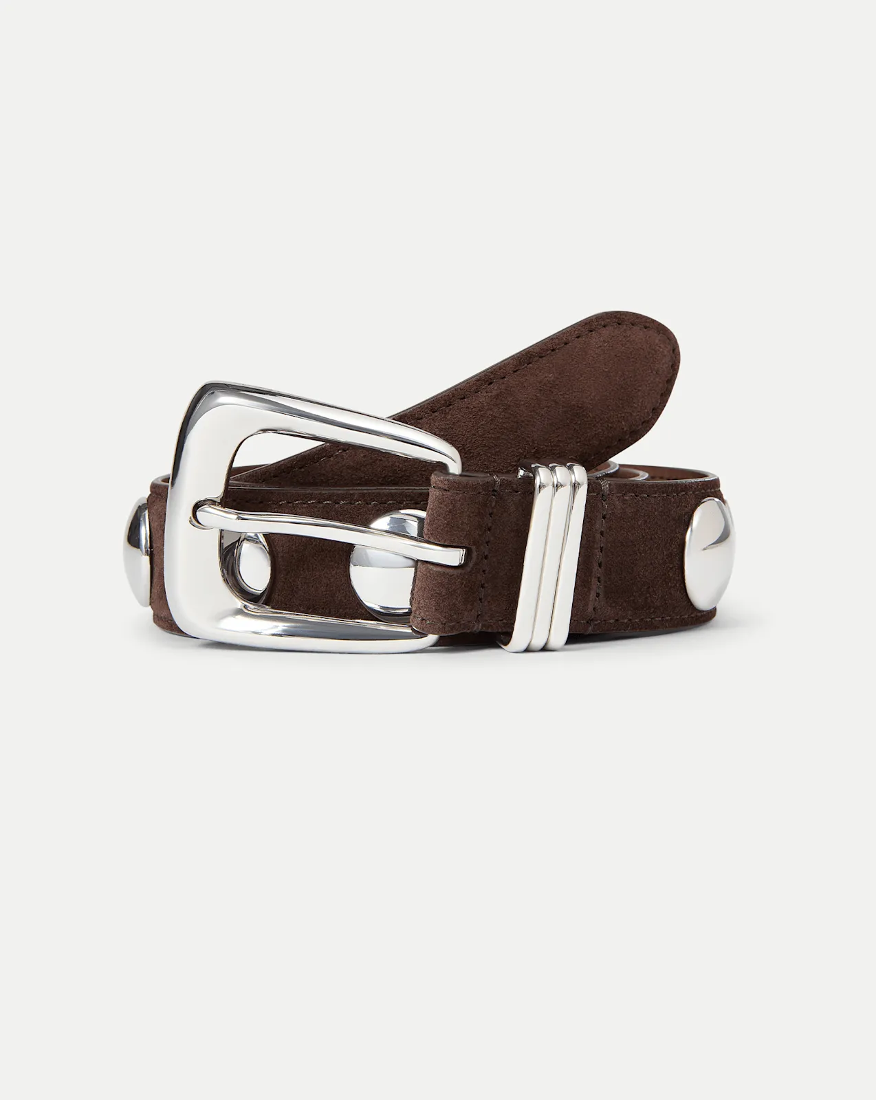 Arch Suede Studded Belt sold by Veronica Beard product image thumbnail 3