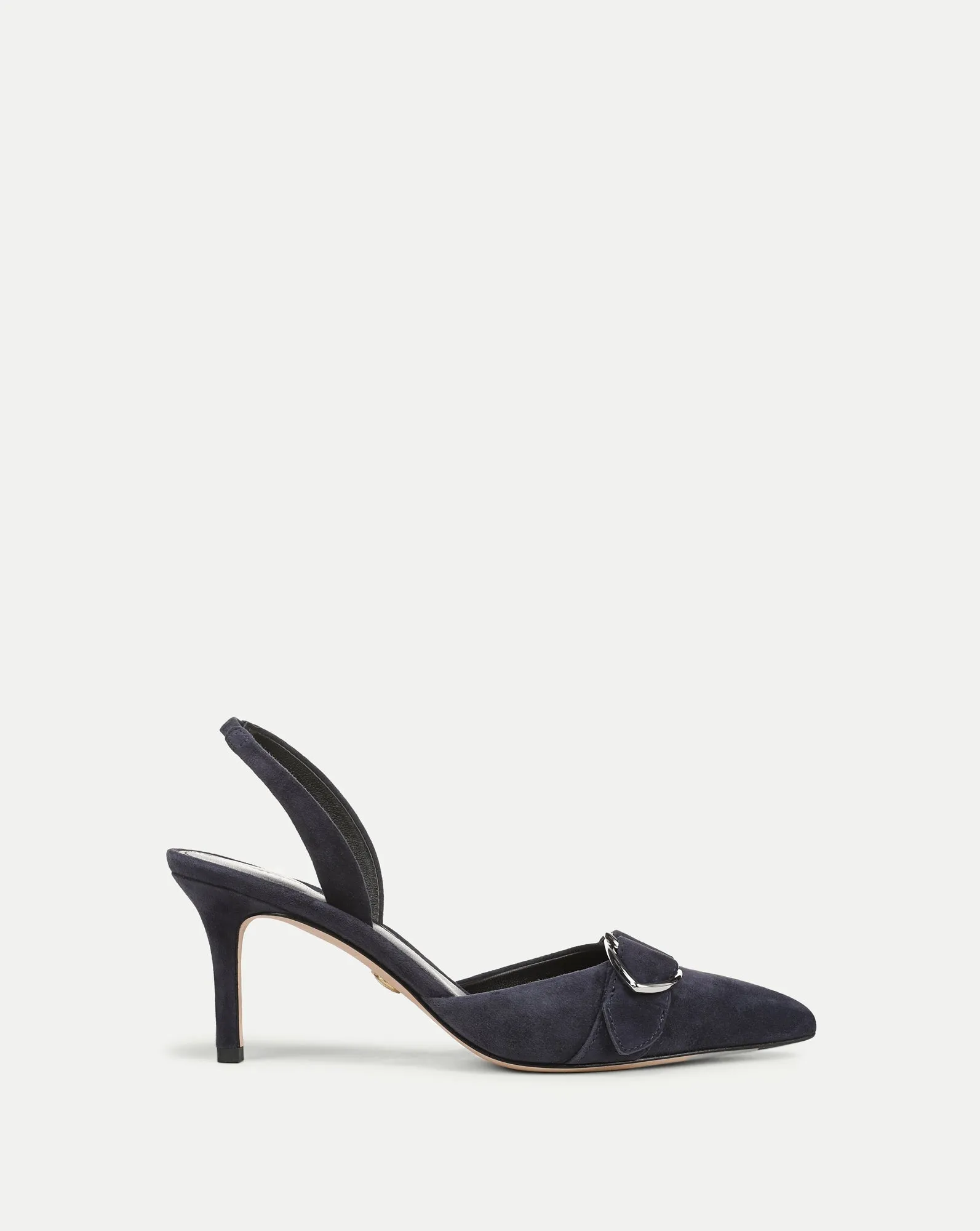 Loralyn Slingback Buckle Heel sold by Veronica Beard