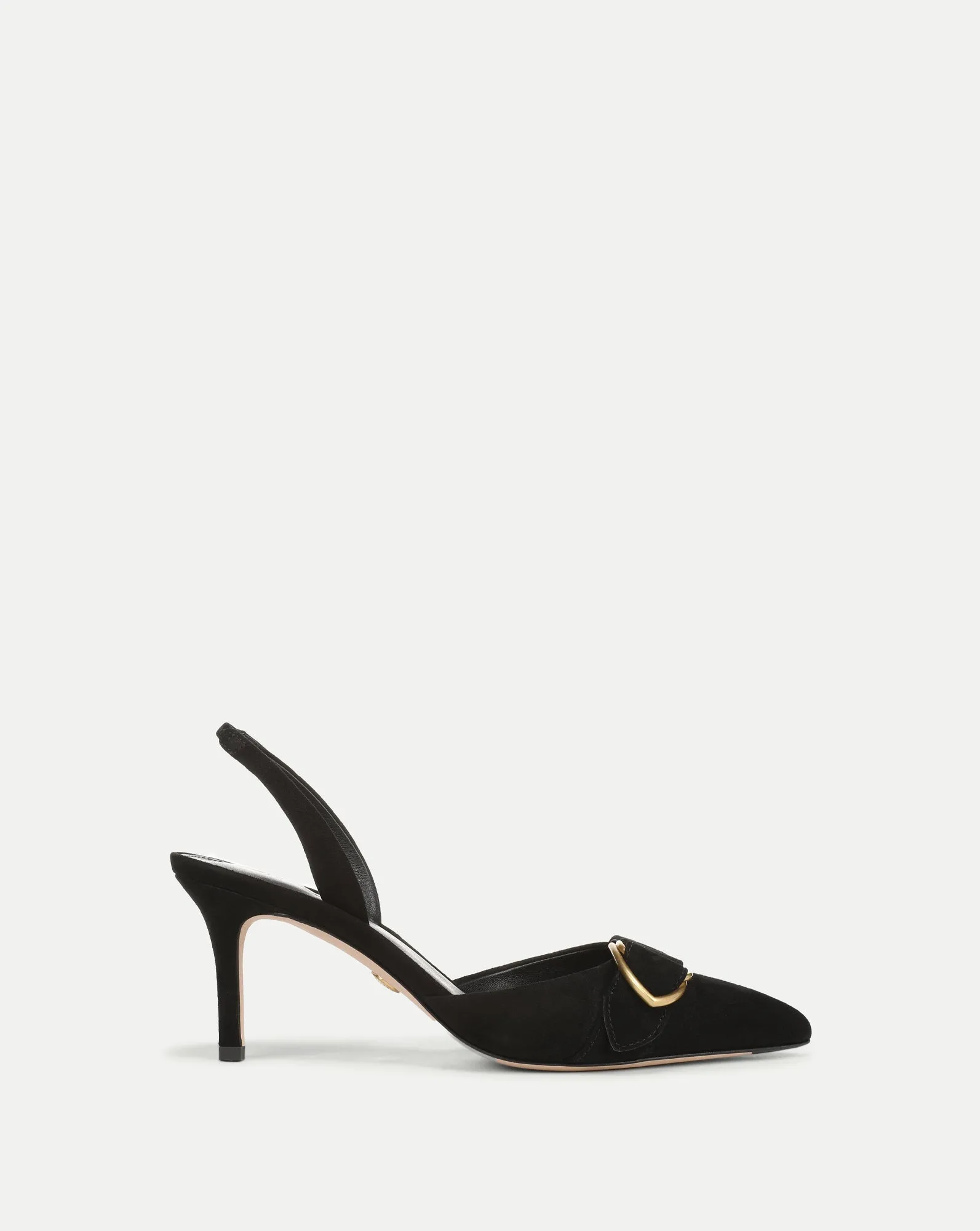Loralyn Slingback Buckle Heel sold by Veronica Beard