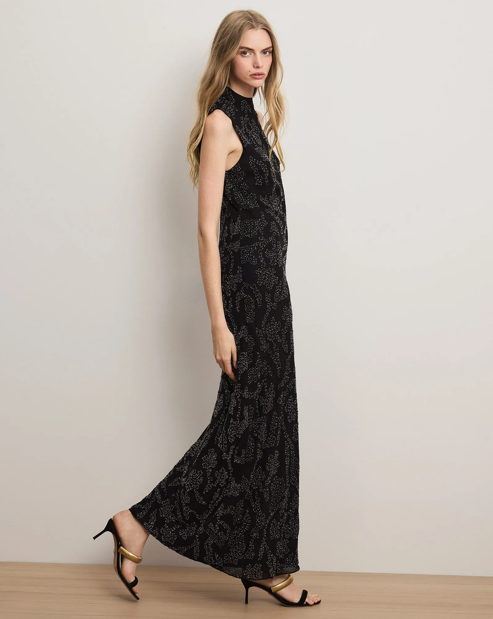 Sylven Beaded Maxi Dress sold by Veronica Beard product image thumbnail 2