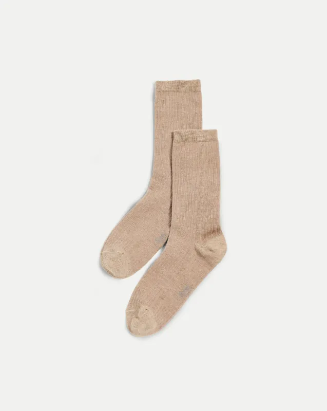 Cashmere-Blend Crew Socks sold by Veronica Beard