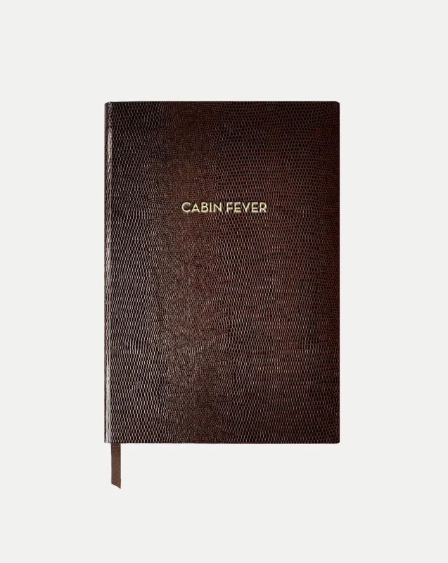 Lizard-Embossed Notebook sold by Veronica Beard