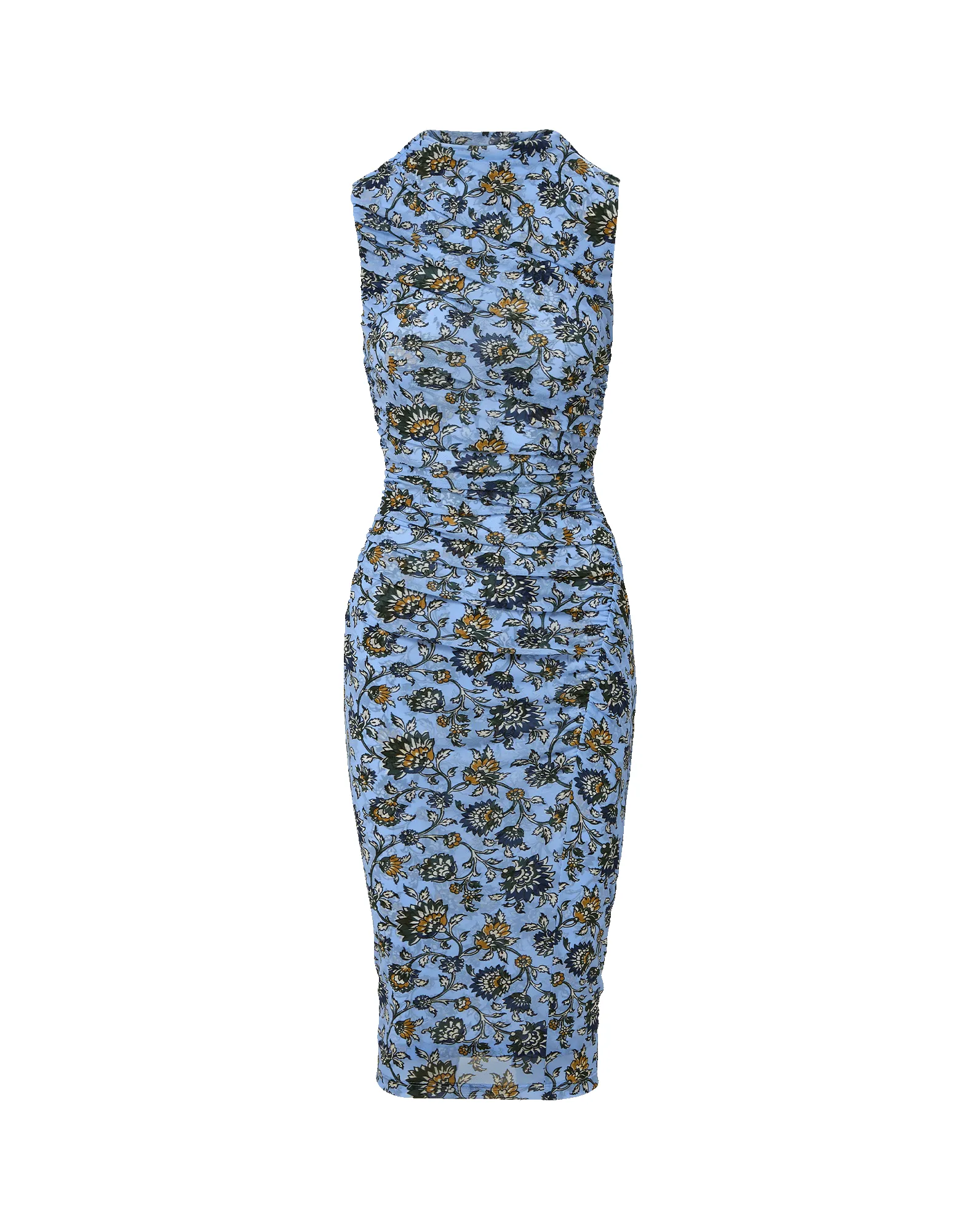 Sylviani Floral Midi Dress sold by Veronica Beard product image thumbnail 5