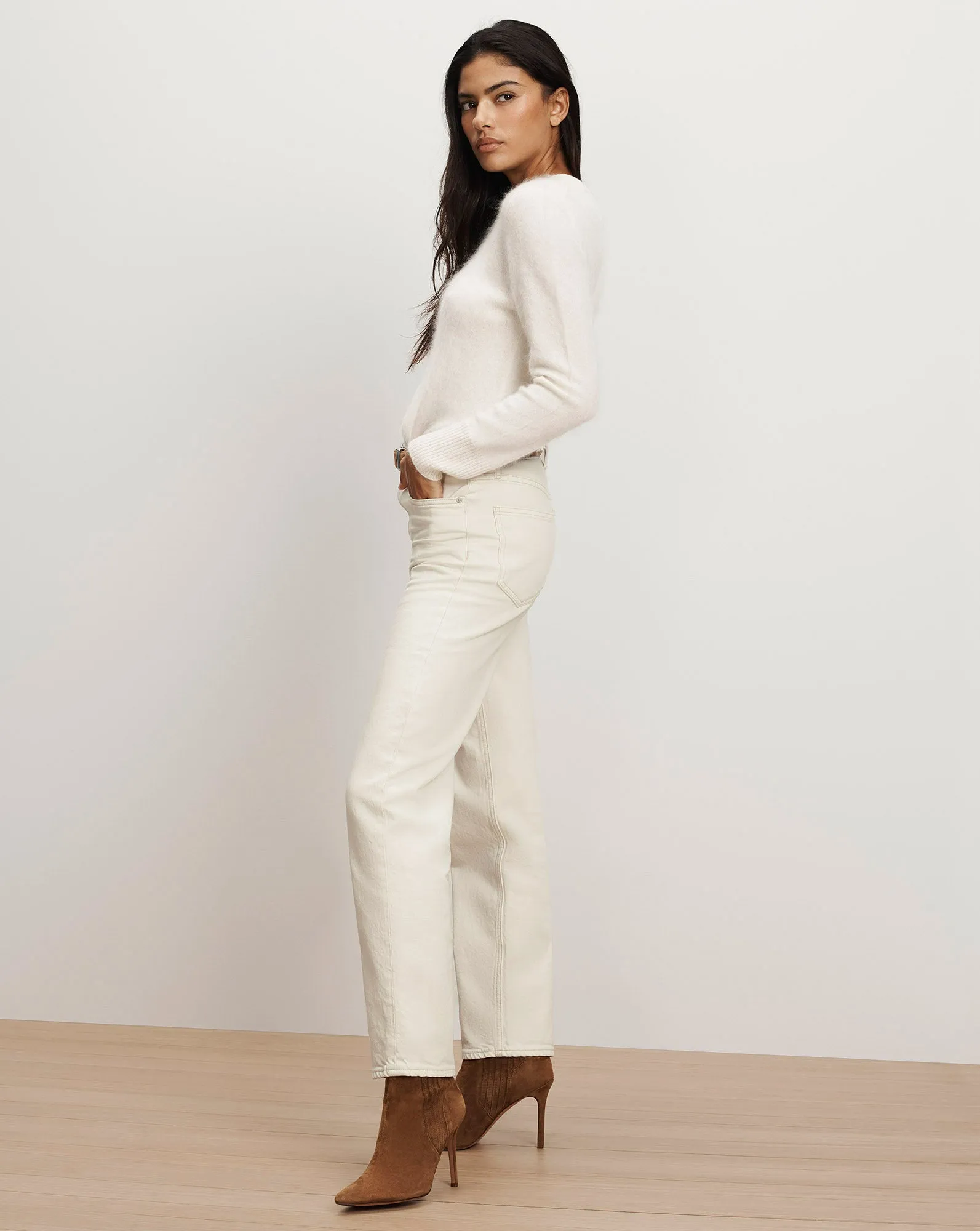 Leah Straight-Leg Jean sold by Veronica Beard product image thumbnail 3