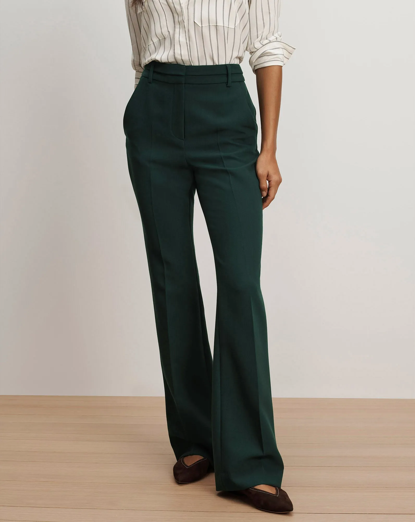 Melvin Flared Pant sold by Veronica Beard product image thumbnail 2