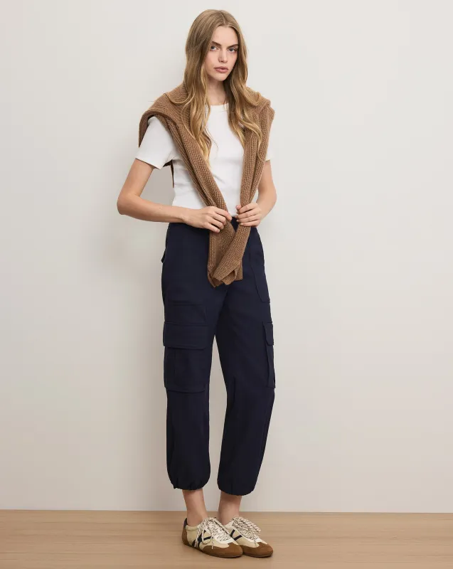 Dari Wide-Leg Cargo Pant sold by Veronica Beard