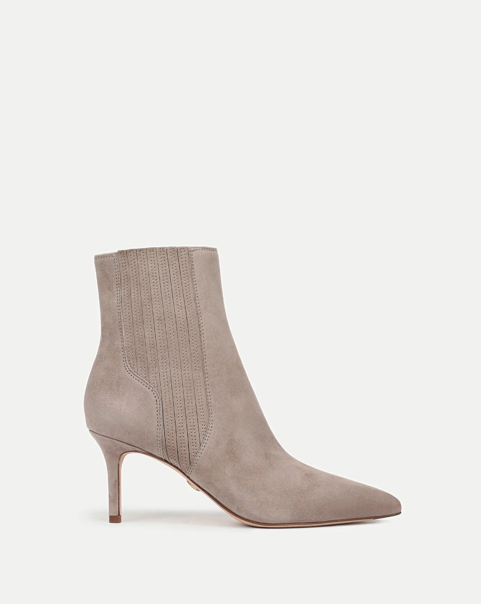 Lisa Mid-Heel Ankle Boot sold by Veronica Beard