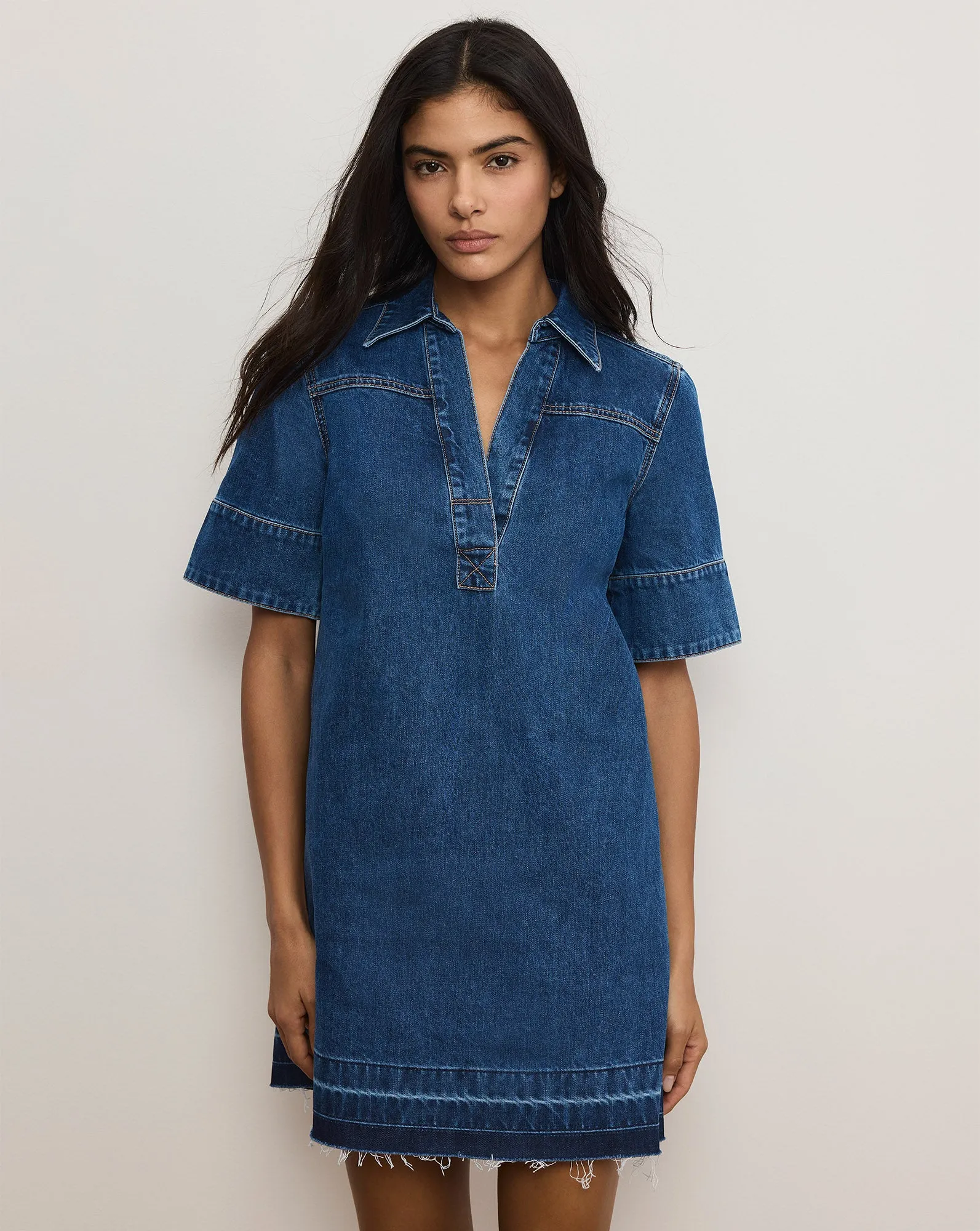Felice Denim Mini Dress sold by Veronica Beard