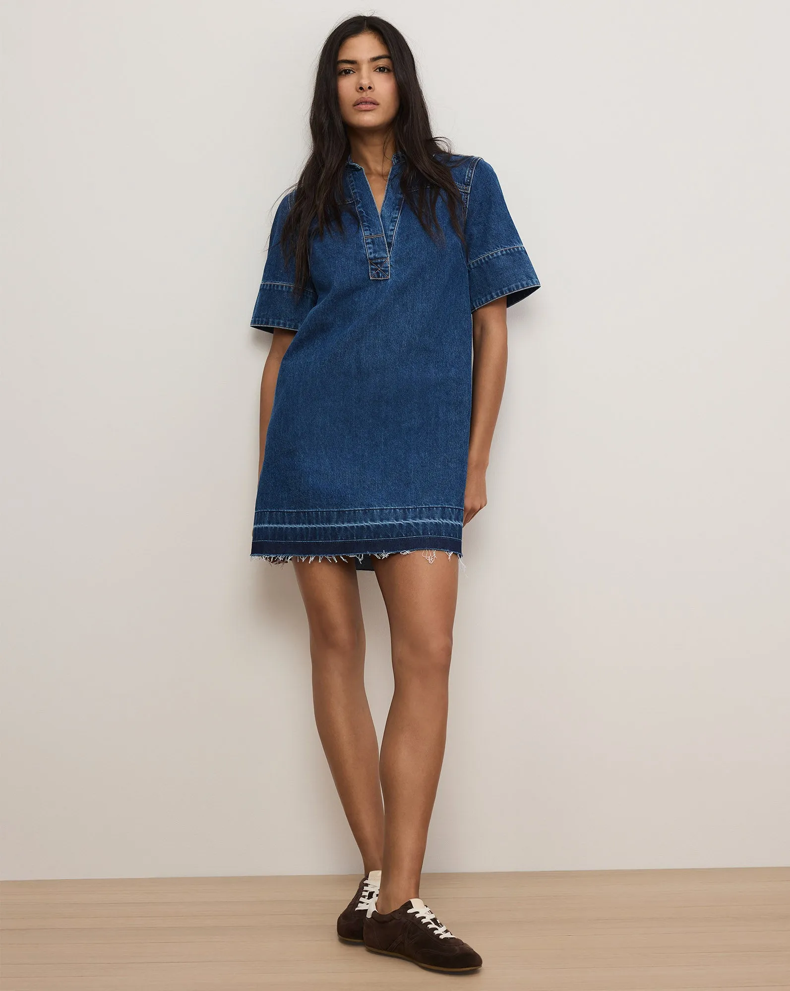 Felice Denim Mini Dress sold by Veronica Beard product image thumbnail 2