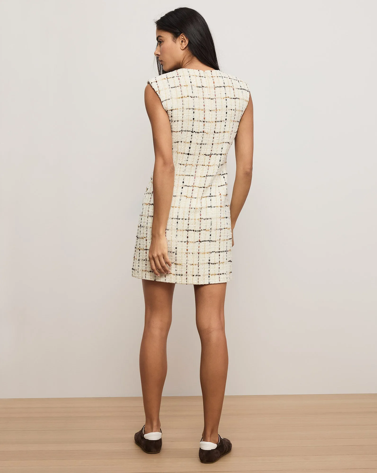 Tamara Tweed Mini Dress sold by Veronica Beard product image thumbnail 4
