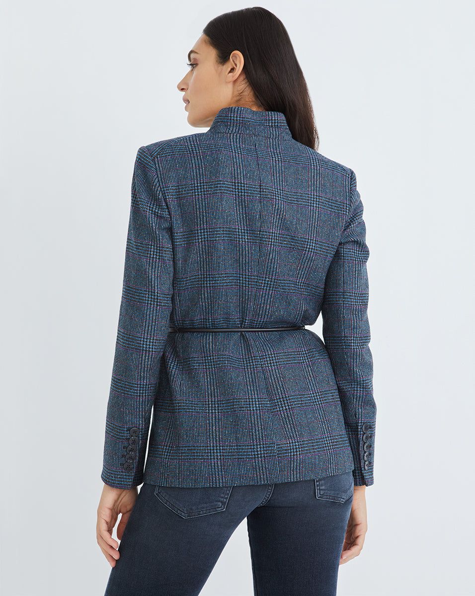 Wilshire Houndstooth Dickey Jacket sold by Veronica Beard product image thumbnail 3