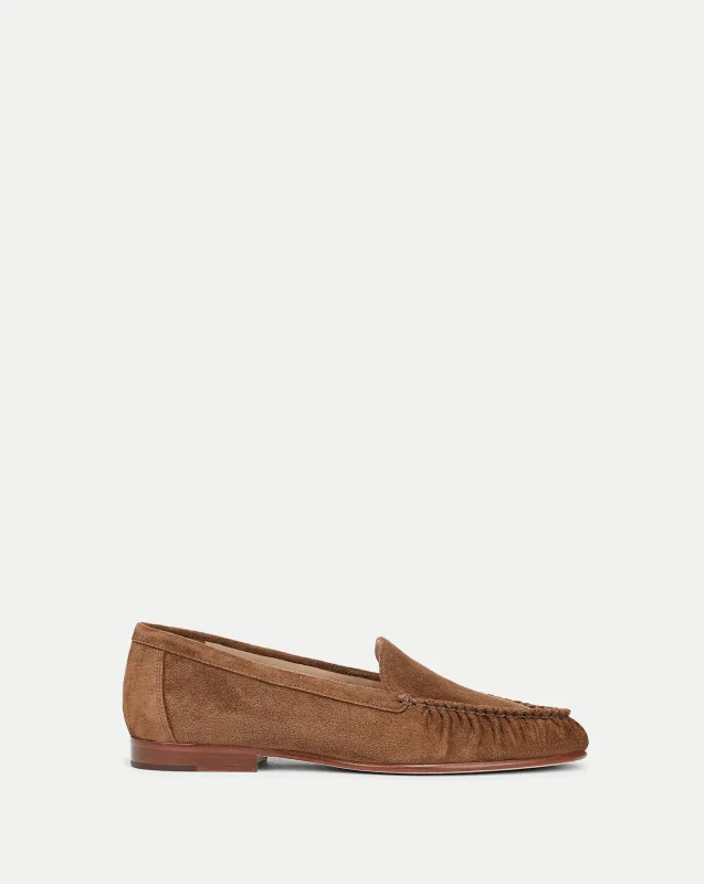 Prilla Suede Loafer sold by Veronica Beard