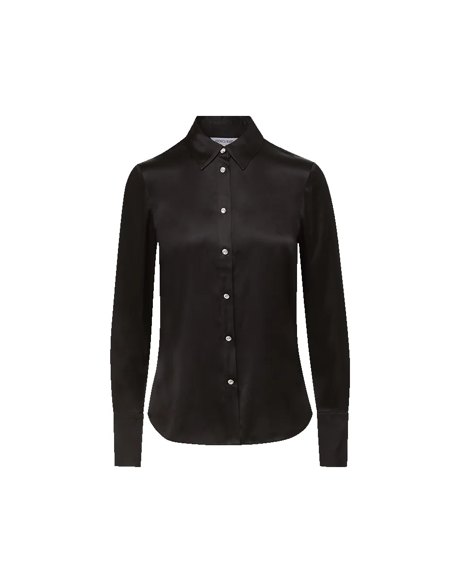 Monique Silk Button-Down Shirt sold by Veronica Beard product image thumbnail 5