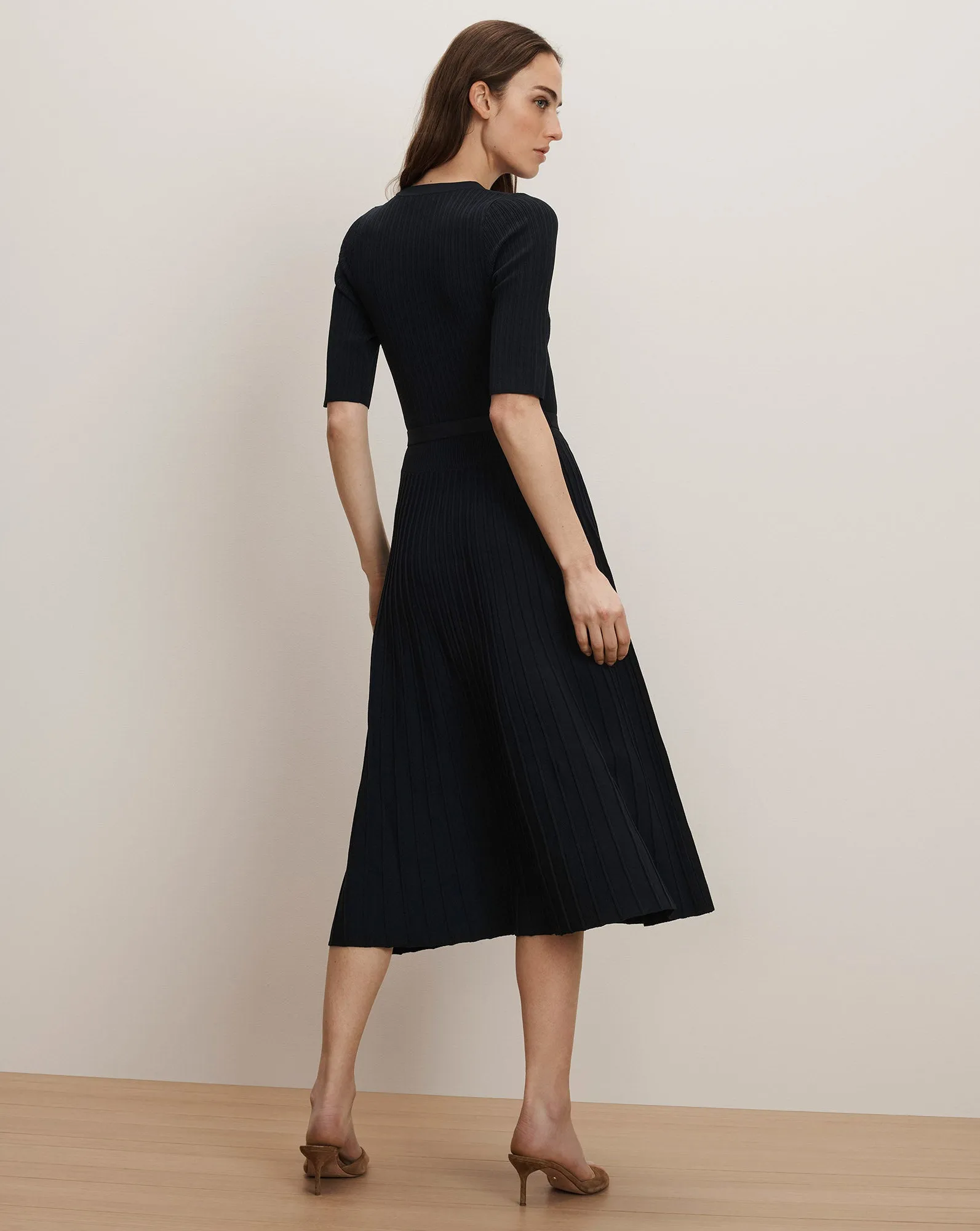 Elthea Belted Midi Dress sold by Veronica Beard product image thumbnail 3