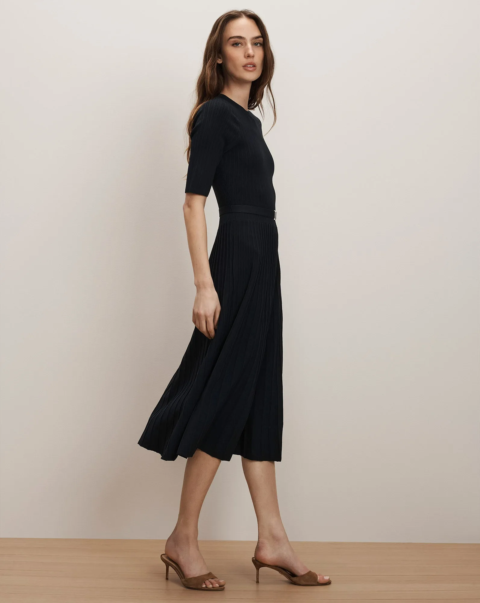 Elthea Belted Midi Dress sold by Veronica Beard product image thumbnail 2